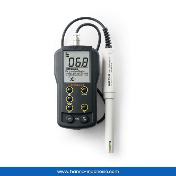 HI9813-51 pH/EC/TDS Meter Hanna Instruments