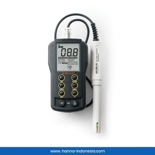 HI9813-61 pH/EC/TDS Meter Hanna Instruments